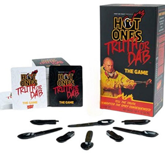 Hot Ones Truth or Dab the Game - Hot Sauce NOT Included (Ages 17+)