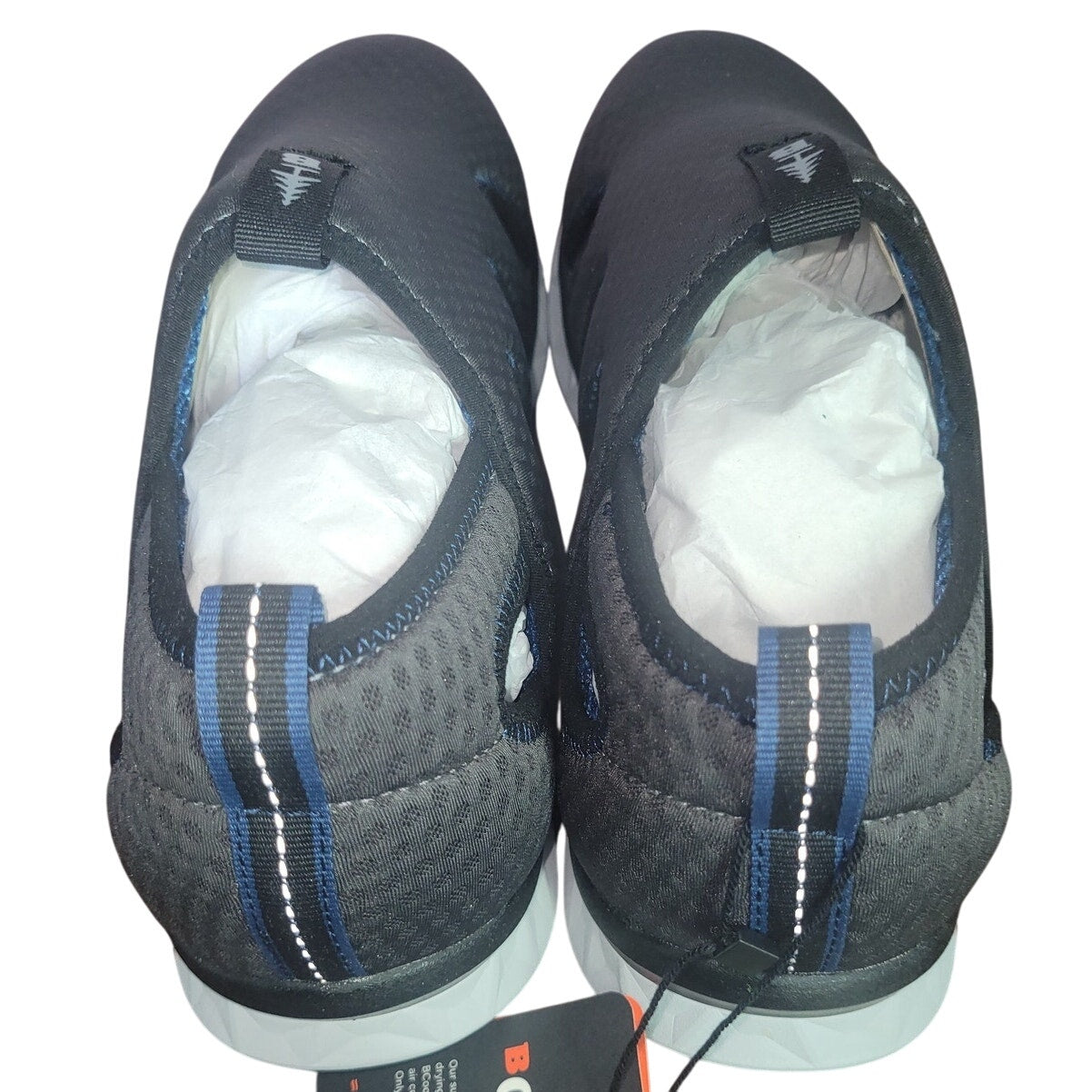BASS OUTDOOR Men's HEX MESH Vent Hiking Shoe, Asphalt, 9.5 (LW Trail Grip, NIB)