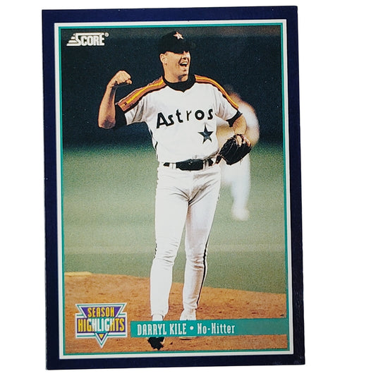 1994 Score Season Highlights Darryl Kile Card #630 Houston Astros P VG/EX