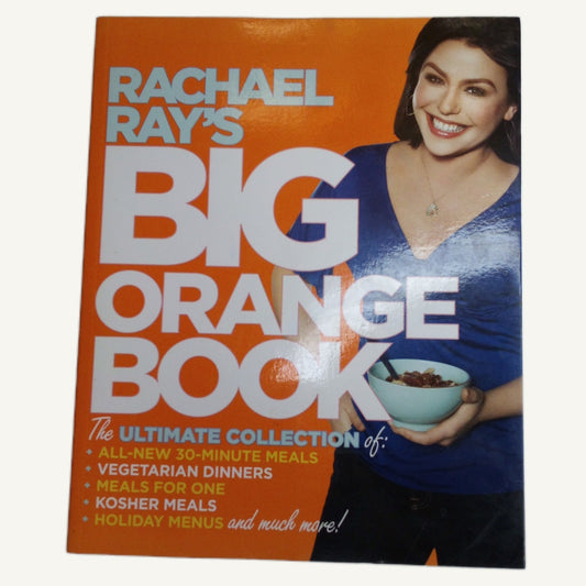 Rachael Ray's Big Orange Book - Softcover Cookbook, 30-Minute Meals