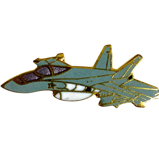 Hat / Lapel Pin- U.S. Navy Grumman F-14 Tomcat (1974-2006) 1-1/4"W x 1/2"H