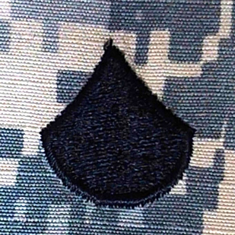 Private 1st Class E-3 Cap Device, ACU Digital Camo, 2x2, Hook (-n-Loop) Back