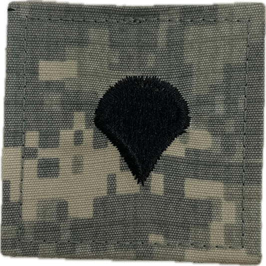 U.S. Army Specialist SPC E-4 Device Patch ACU Digital, 2"×2" Hook(-N-Loop)