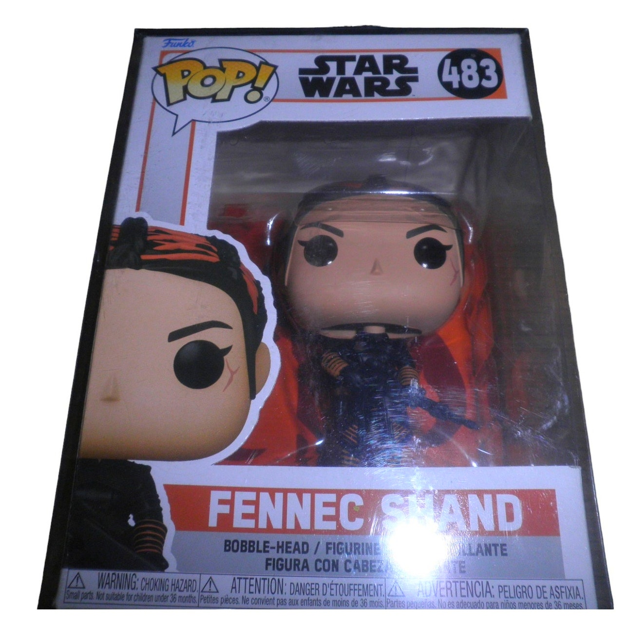 Funko Pop! Star Wars: The Mandalorian - Fennec Shand Vinyl Bobblehead, NIB