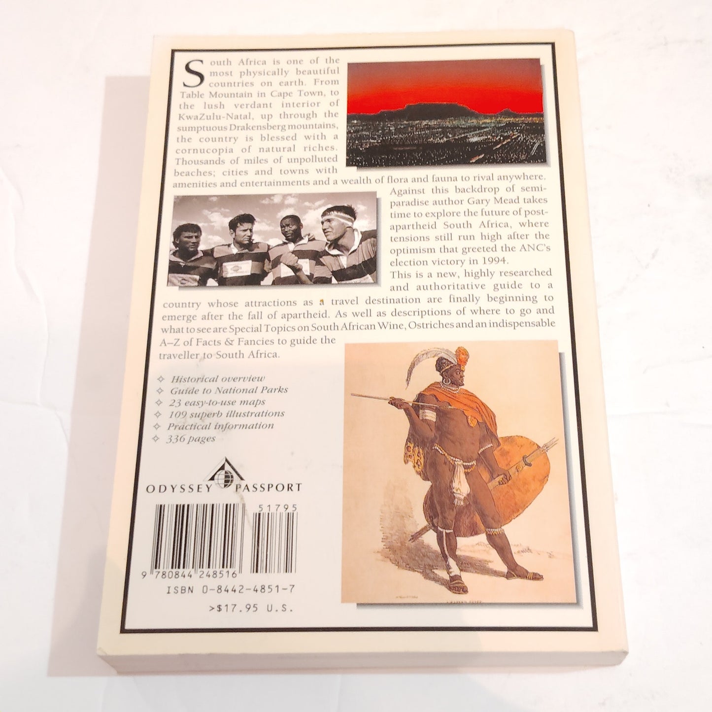 Vintage South Africa 1997 Travel Guide Paperback LN Condition