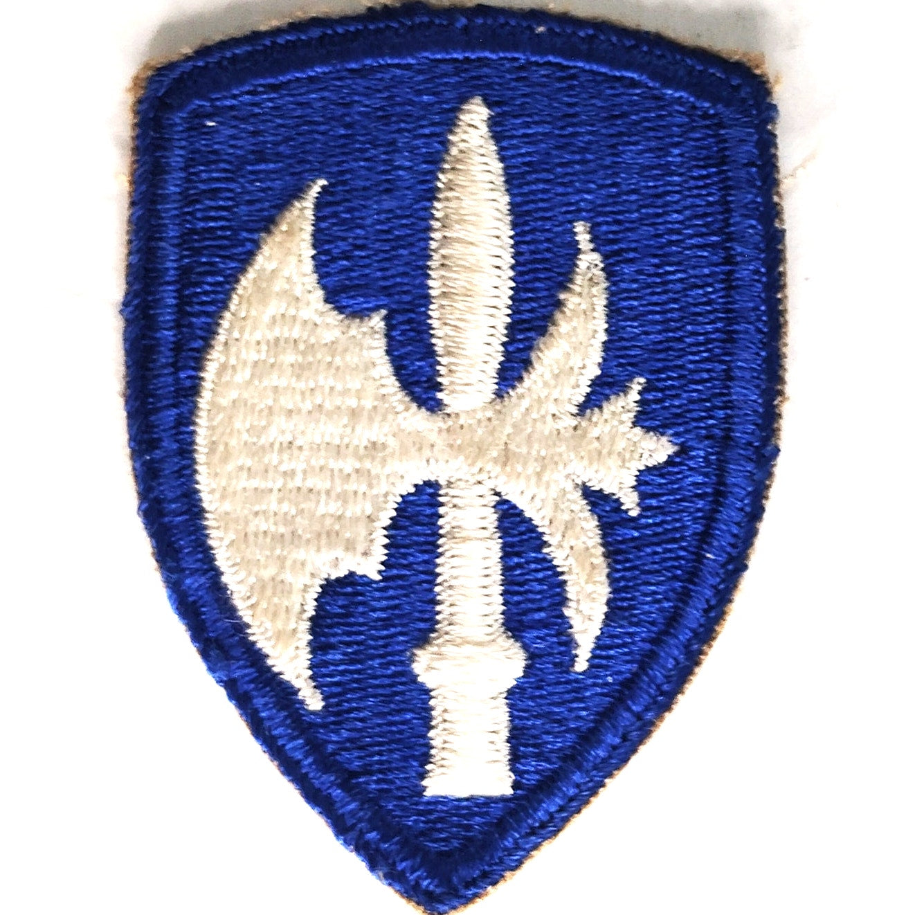 US Army 65th Infantry Division Patch WWII 3‑1/8" × 2‑3/8" Sew‑On, Embroidered