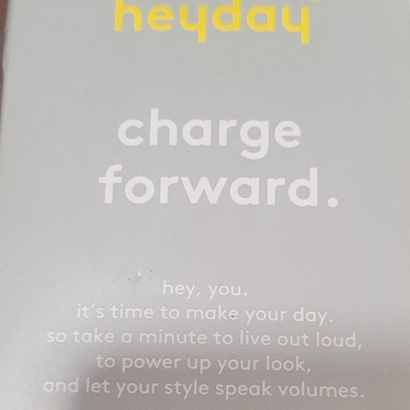 Heyday USB-C 30W Wall Charger Single Port Soft Purple Fast Charge Adapter