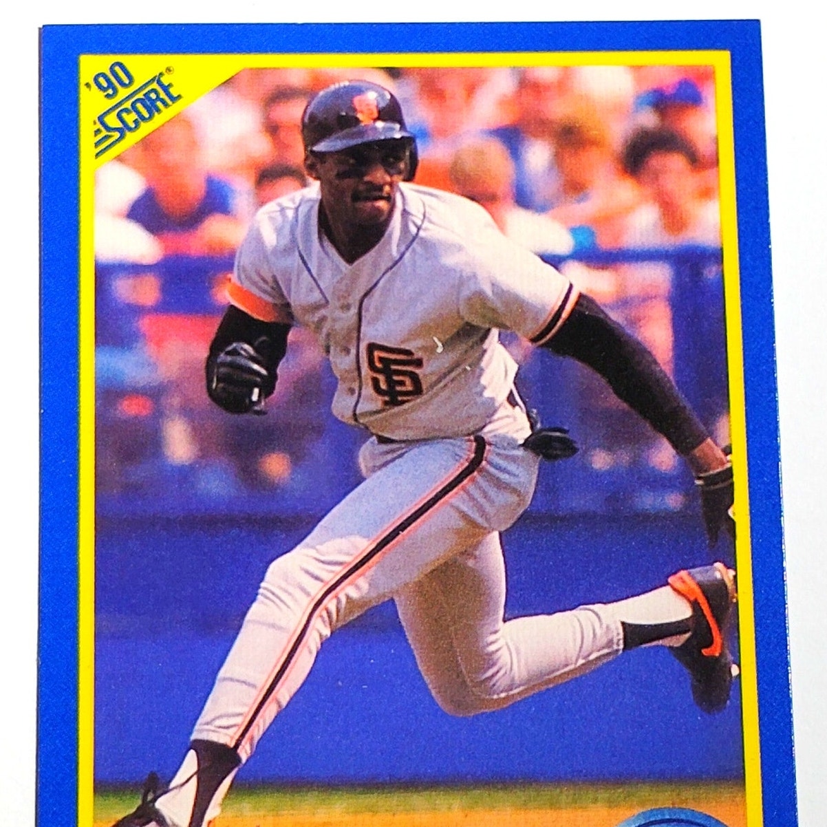 1990 Score Donell Nixon #538 San Francisco Giants Outfielder MLB Baseball EX