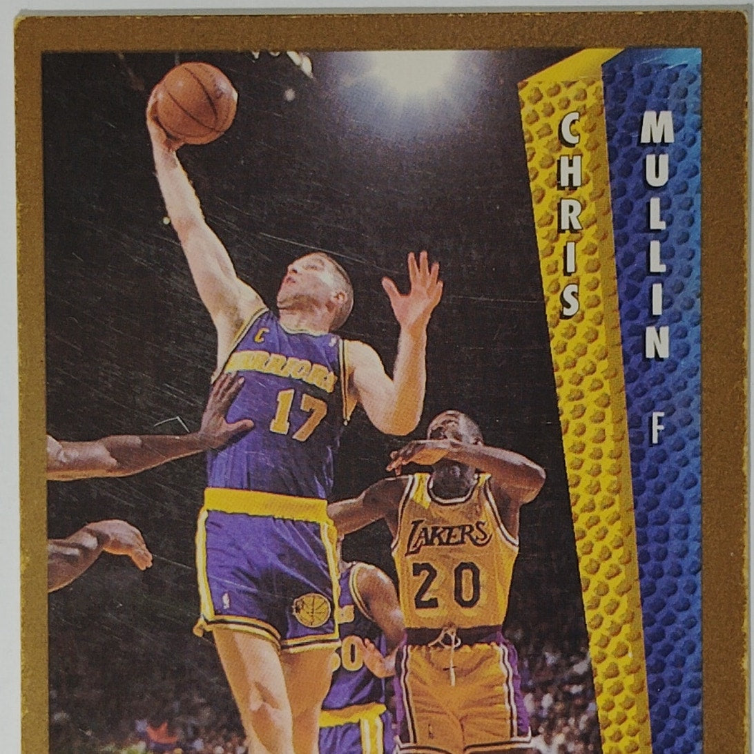 1992-93 Fleer Chris Mullin #77 Golden State Warriors Guard Hall of Fame NBA Card