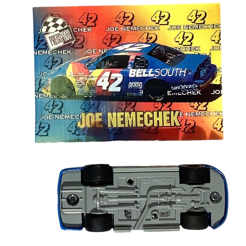 Joe Nemecheck #42 Bell South Monte Carlo NASCAR 1:64 Die Cast, 1999 w/ Card, NM