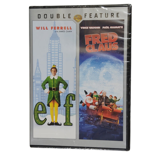 Elf / Fred Claus (DVD, 2008) – Warner Bros. Holiday Comedy Double Feature