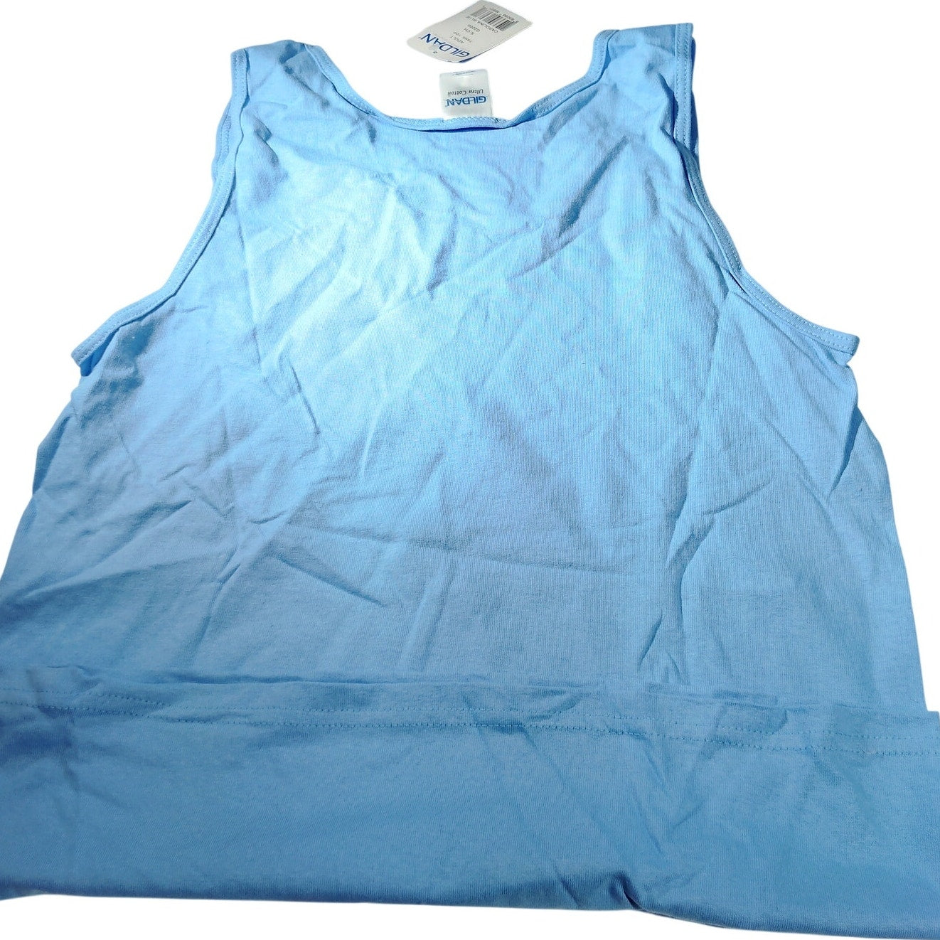 Gildan Ultra Cotton Tank – Small – Carolina Blue Men’s