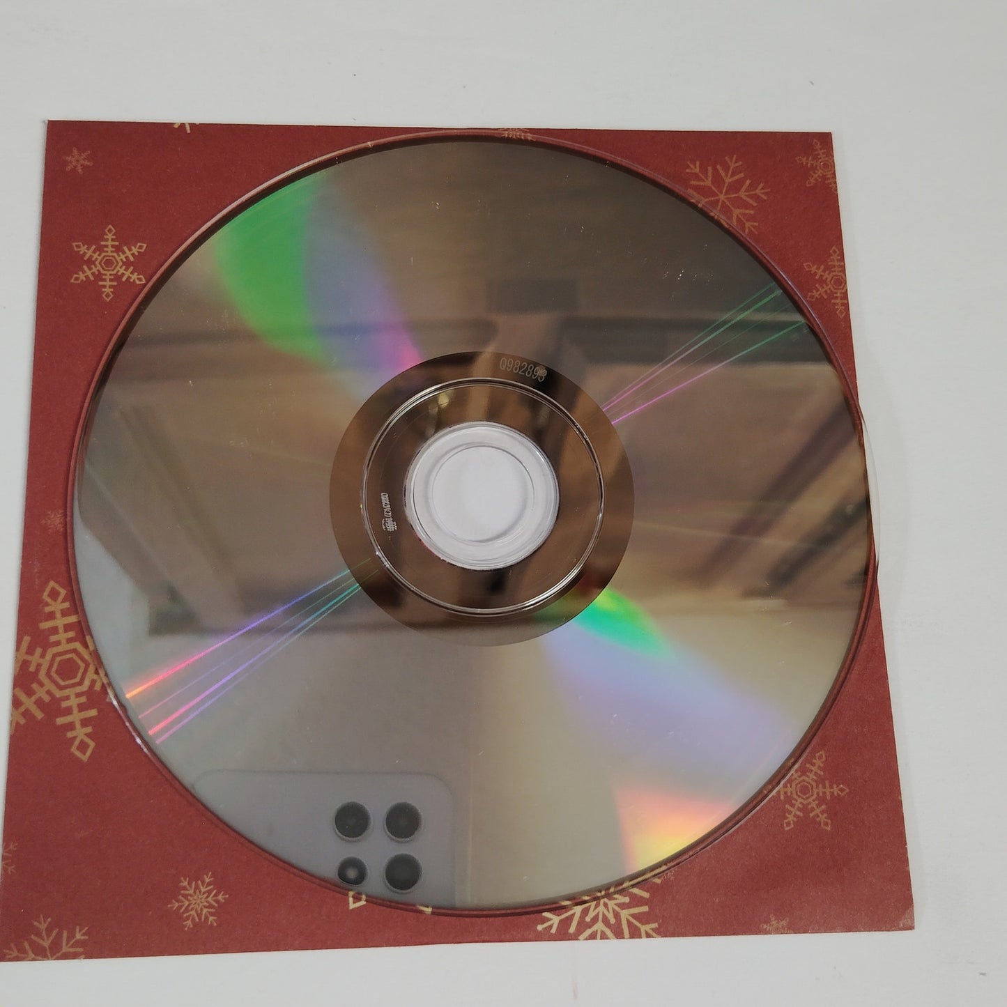 Vintage VFW “Holiday Music” Promo CD w/ Red Sleeve Snowman Artwork Susan Winget