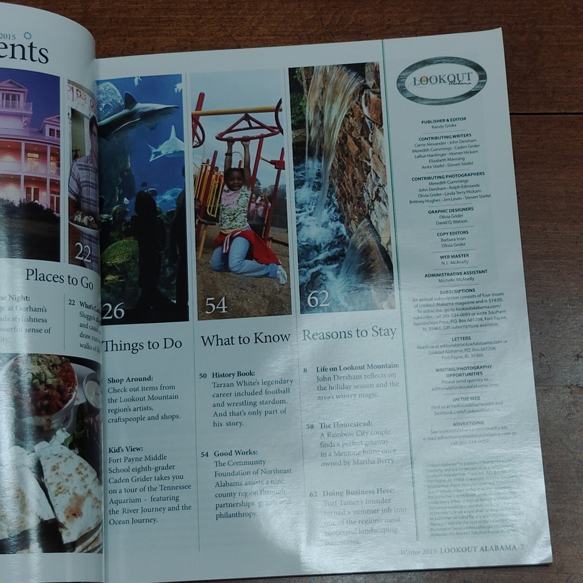 Lookout Magazine - Winter 2015 - Alabama Adventures & Escapades - Collectible
