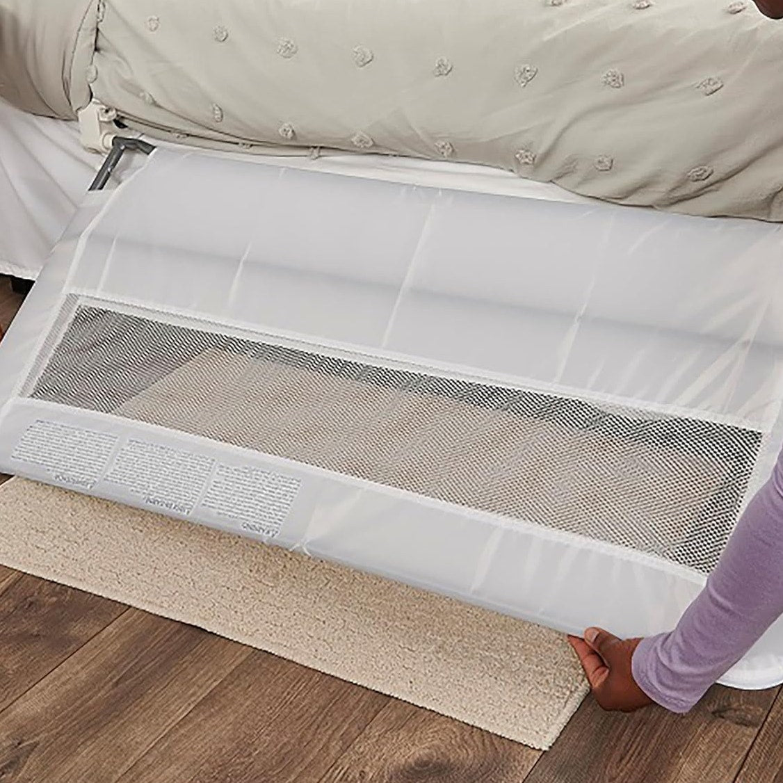 Regalo Swing Down Bed Rail Guard – 43" x 20" | Reinforced Anchor Safety System