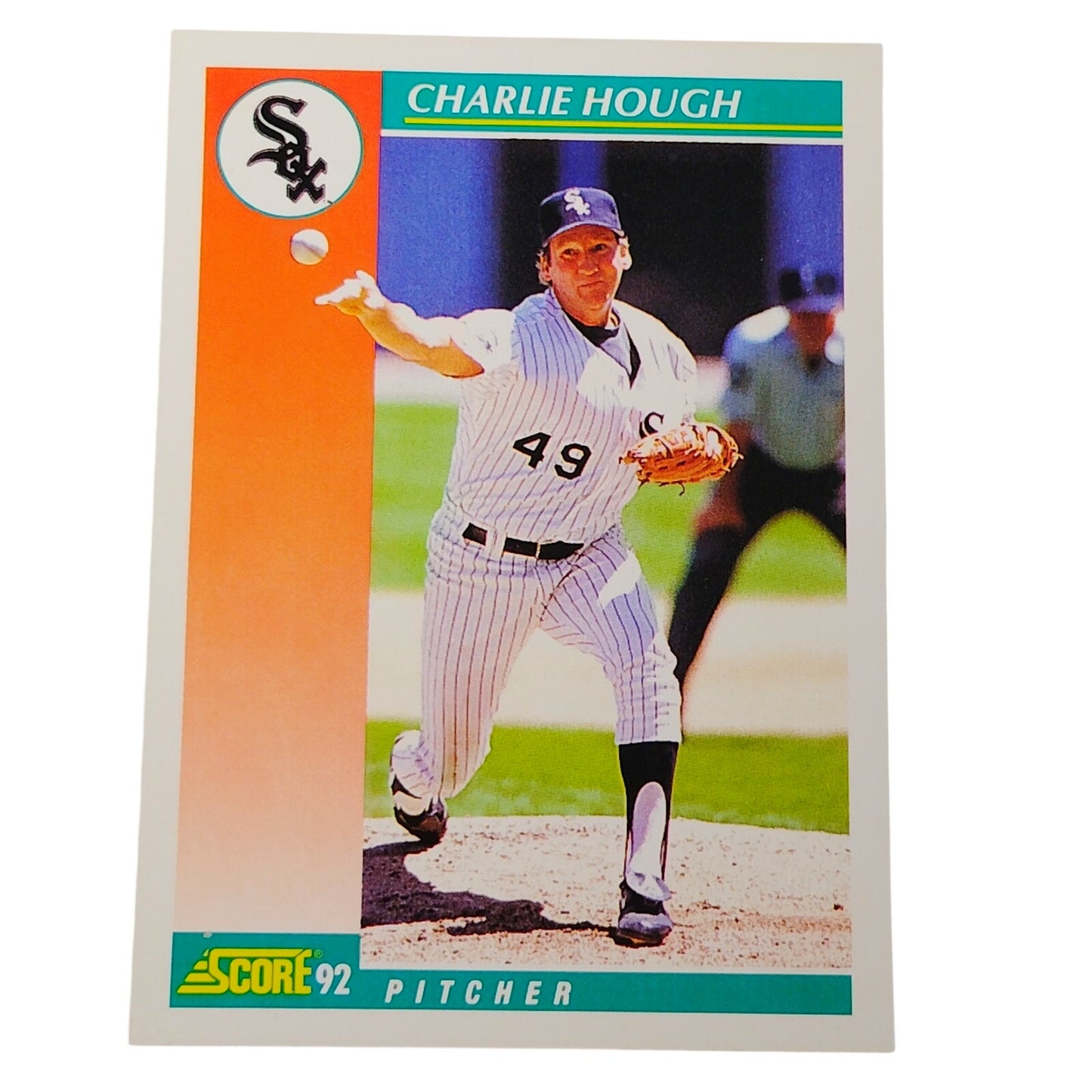 1992 Score Charlie Hough #302 Chicago White Sox Pitcher MLB Baseball NM
