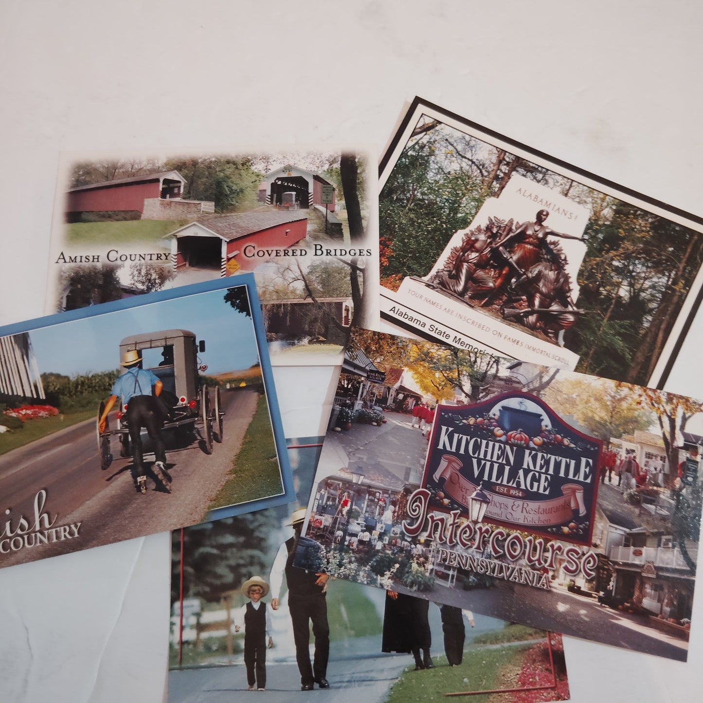 2006 Pennsylvania Amish Country Ephemera - Brochures, Maps, Guides, Postcards