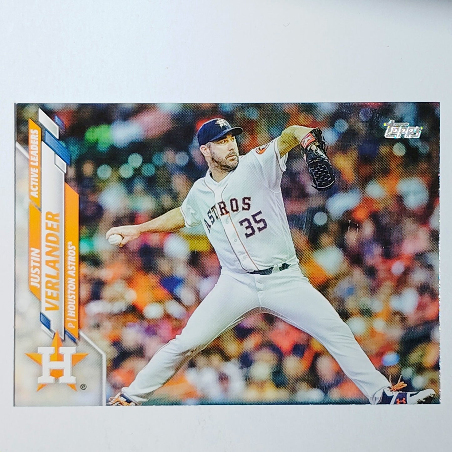 2020 Topps Update #U-245 Justin Verlander Houston Astros Pitcher - VG/EX