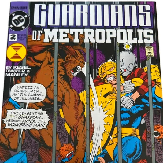 DC Comics, Guardians of Metropolis #2, Oct 1994, NM 9.4