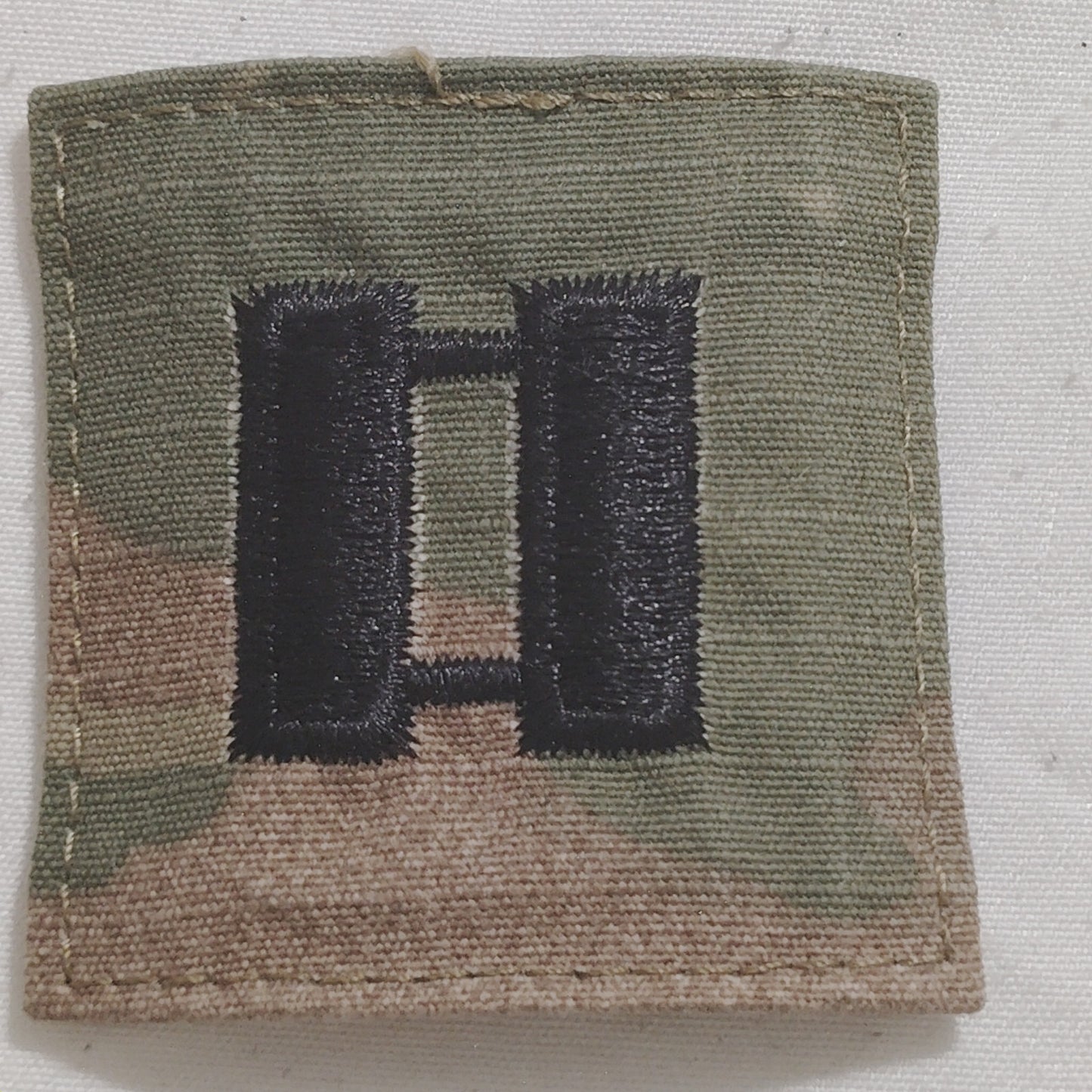 U.S. Army Captain CPT O-3 Device Patch OCP Scorpion W2, 2"×2" Hook(-N-Loop)
