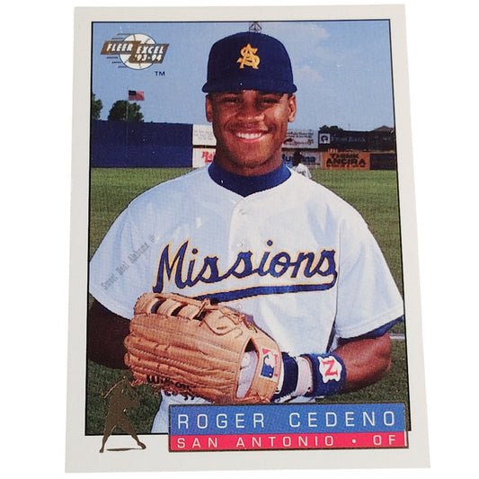 Roger Cedeno, San Antonio Missions, No. 211,  93-94 Fleer Excel Minor Leagues