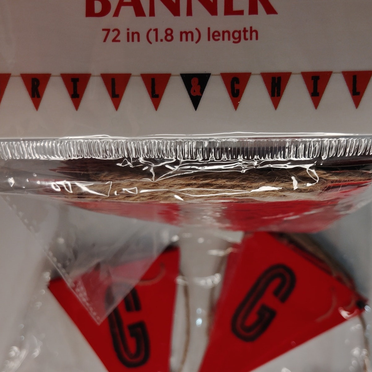 Outdoor BBQ Banners - "Grill & Chill"  – 3‑Pack, 72" Red & Black Party Décor