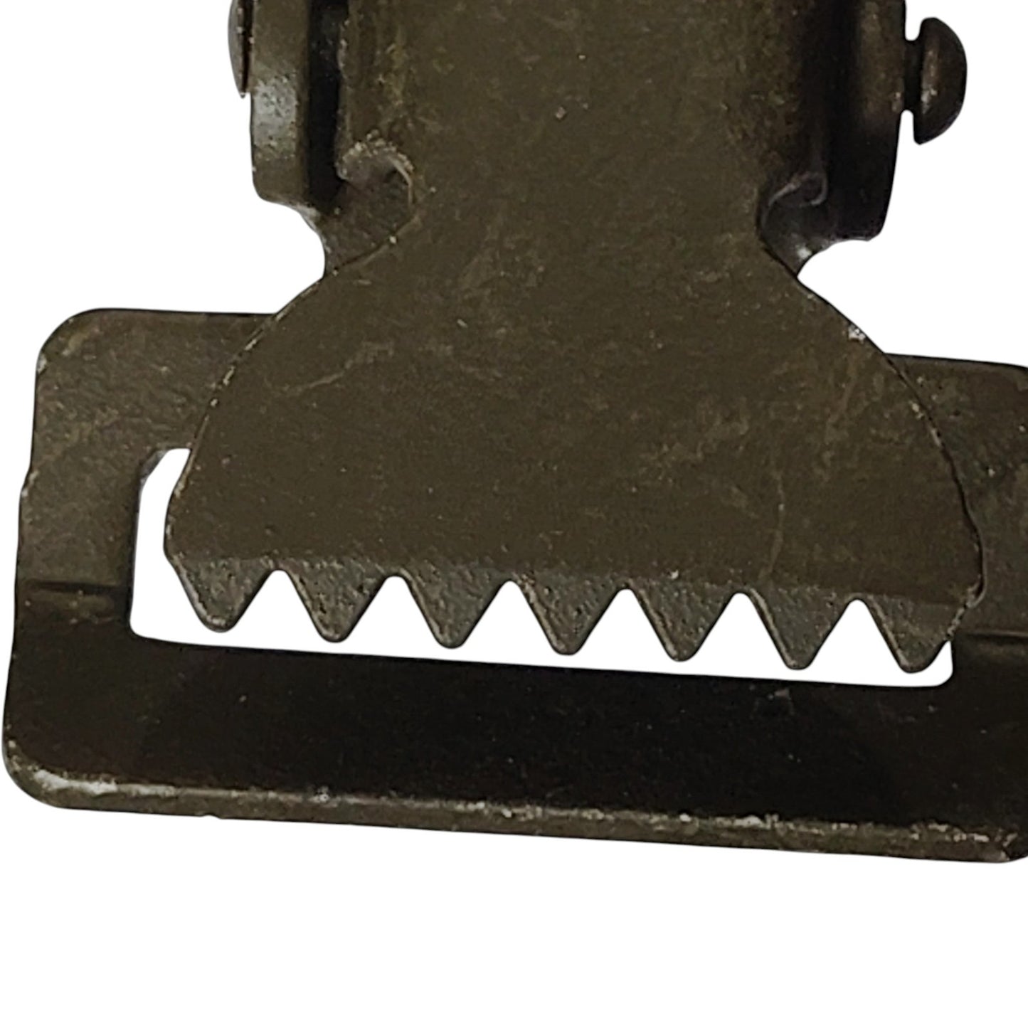 Vintage 1" Thumb Buckle – Army Green, Military Surplus Webbing Hardware