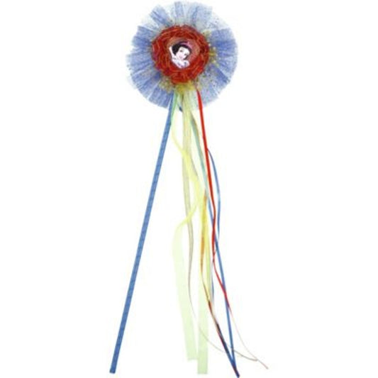 Snow White Princess Wand 17" Red Royal Blue Baguette Costume Accessory