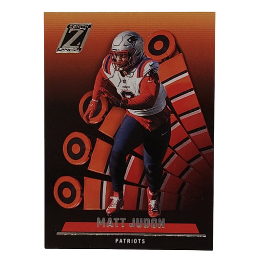 Matt Judon, New England Patriots, NFL 2022 Panini-Zenith Card 9, EX/NM