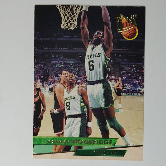1993-94 Ultra Orlando Woolridge #112 Milwaukee Bucks Forward NBA Card