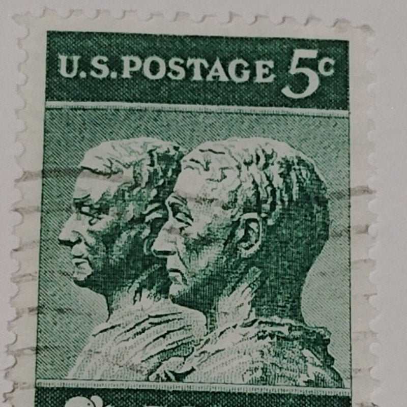 1964 Scott #1247 – 5¢ Doctors Mayo / Mayo Foundation – Canceled