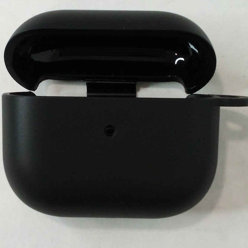 Dealworthy Silicone Case Cover for AirPods Pro (3rd Generation) Case, Black