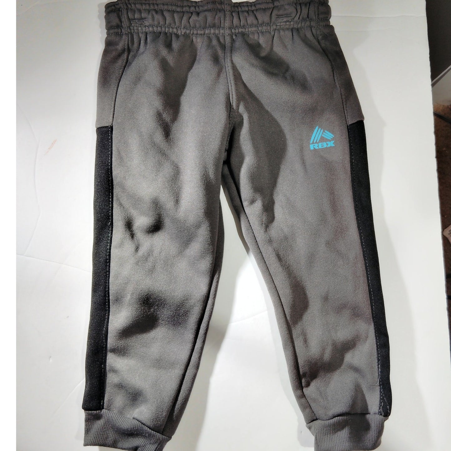 RBX Boys Shirt and Sweatpants Set Turquoise Gray Size 4T