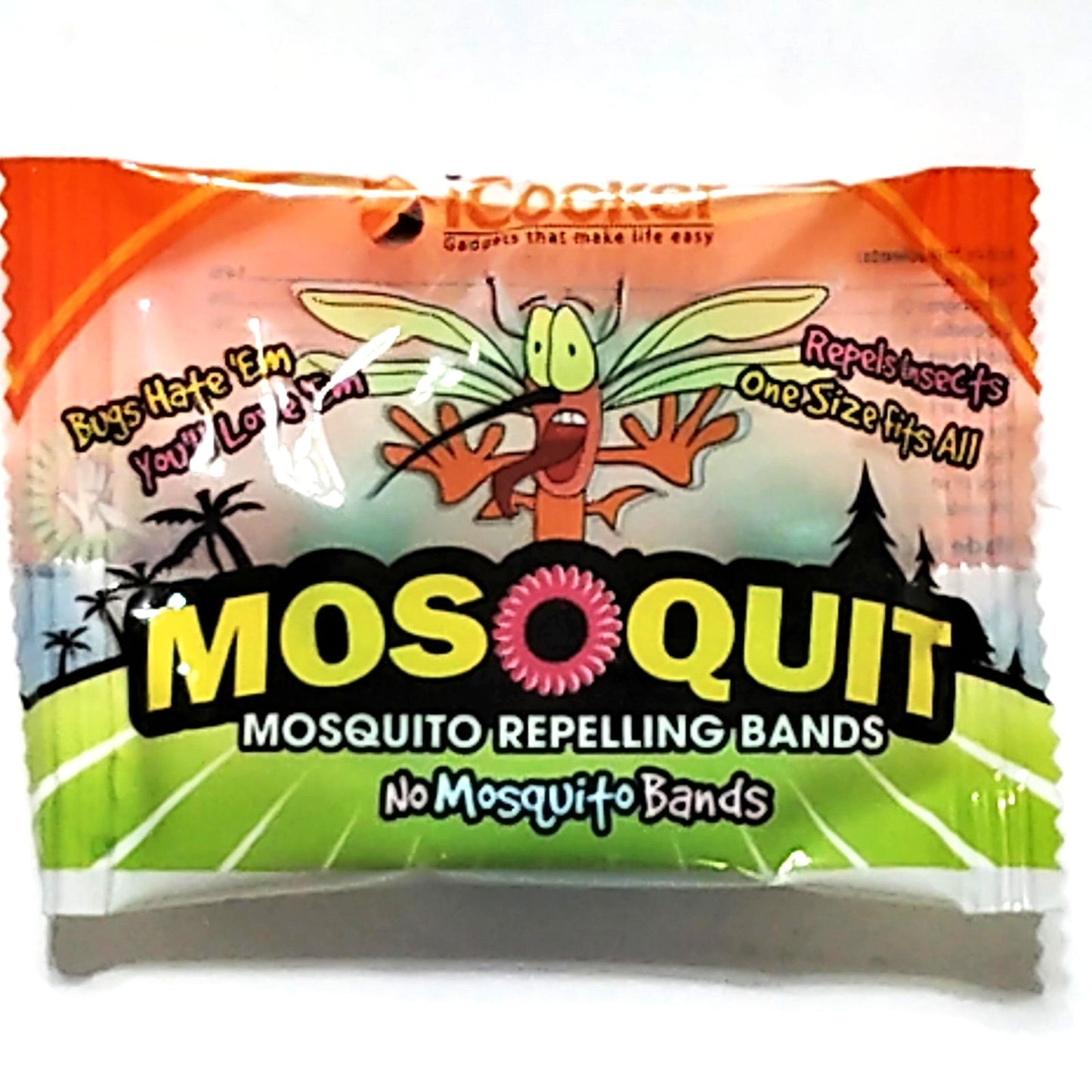 13 Pk Mosquito Repellent Bracelets, Individually Wrapped DEET‑Free Bands