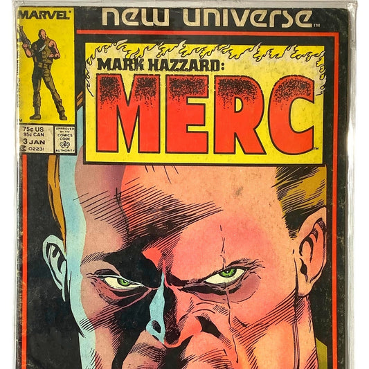 Mark Hazzard: MERC #3, Philadelphia Freedom!, January 1987