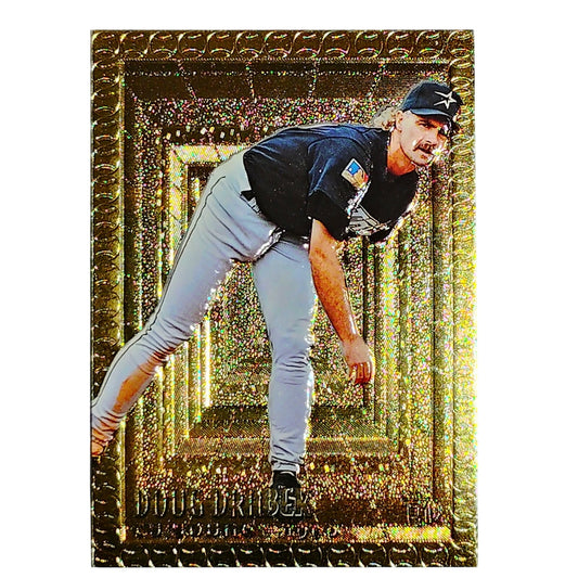 1995 Topps Embossed #104 Doug Drabek Golden Idols Houston Astros Pitcher - VG/EX