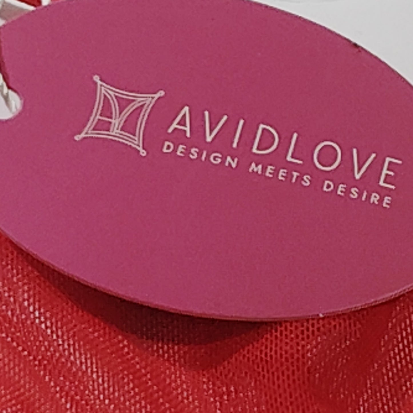 Avidlove Strappy G‑String – Red – Size XS – NWT