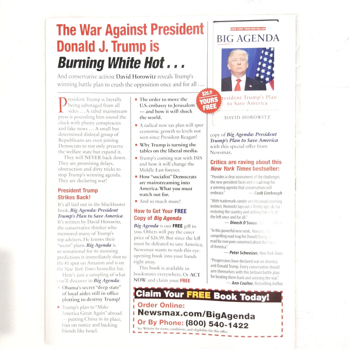 Newsmax Magazine June 2017 Supreme Court Shake-Up Trump Back Issue