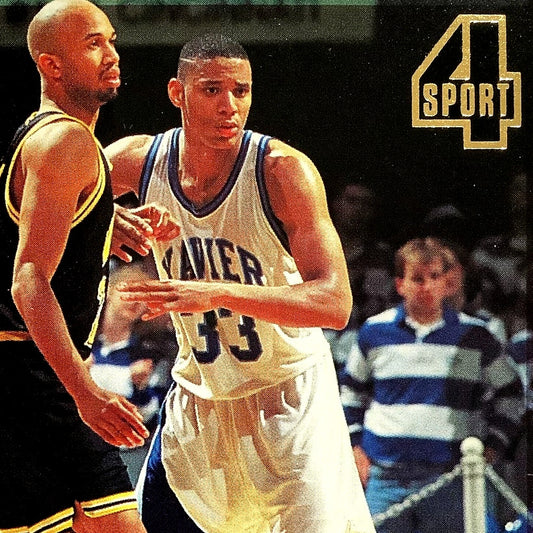 Brian Grant, Univ. Xavier (F), Classics 1994, 4Sport Card 8, EXC