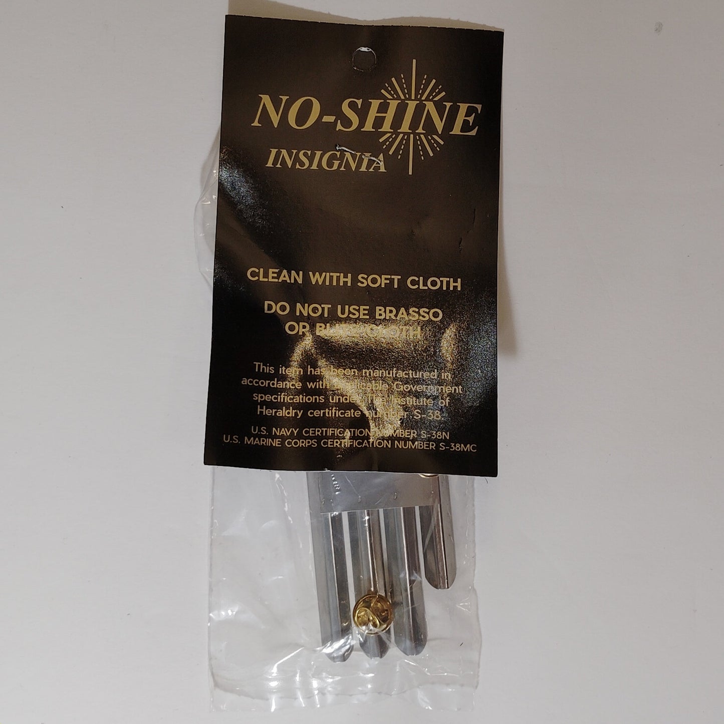 Mounting Rack, Bar for 11 Ribbons (3/3/3/2) by No-Shine Insignia - Supply Room