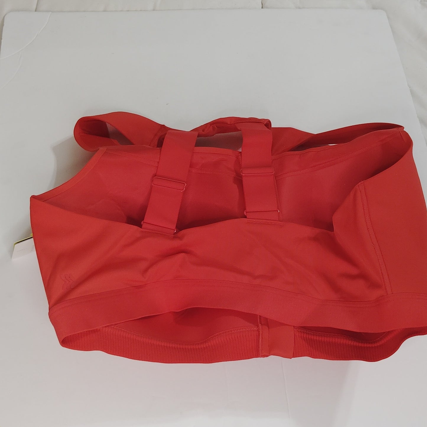 All in Motion Women’s High Support Sculpt Zip Front Sports Bra Red 44DD (3XL)