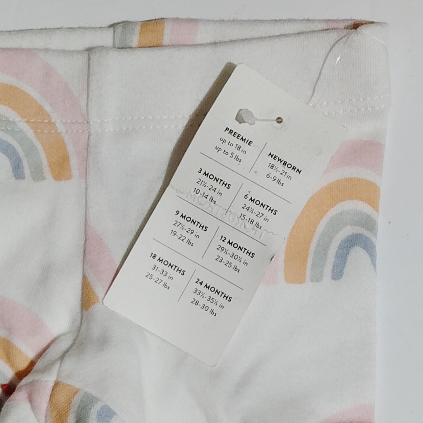 2‑PK Newborn Bottoms – 100% Cotton - 18.5 to 21 in – 6–9 lbs – Nordstrom