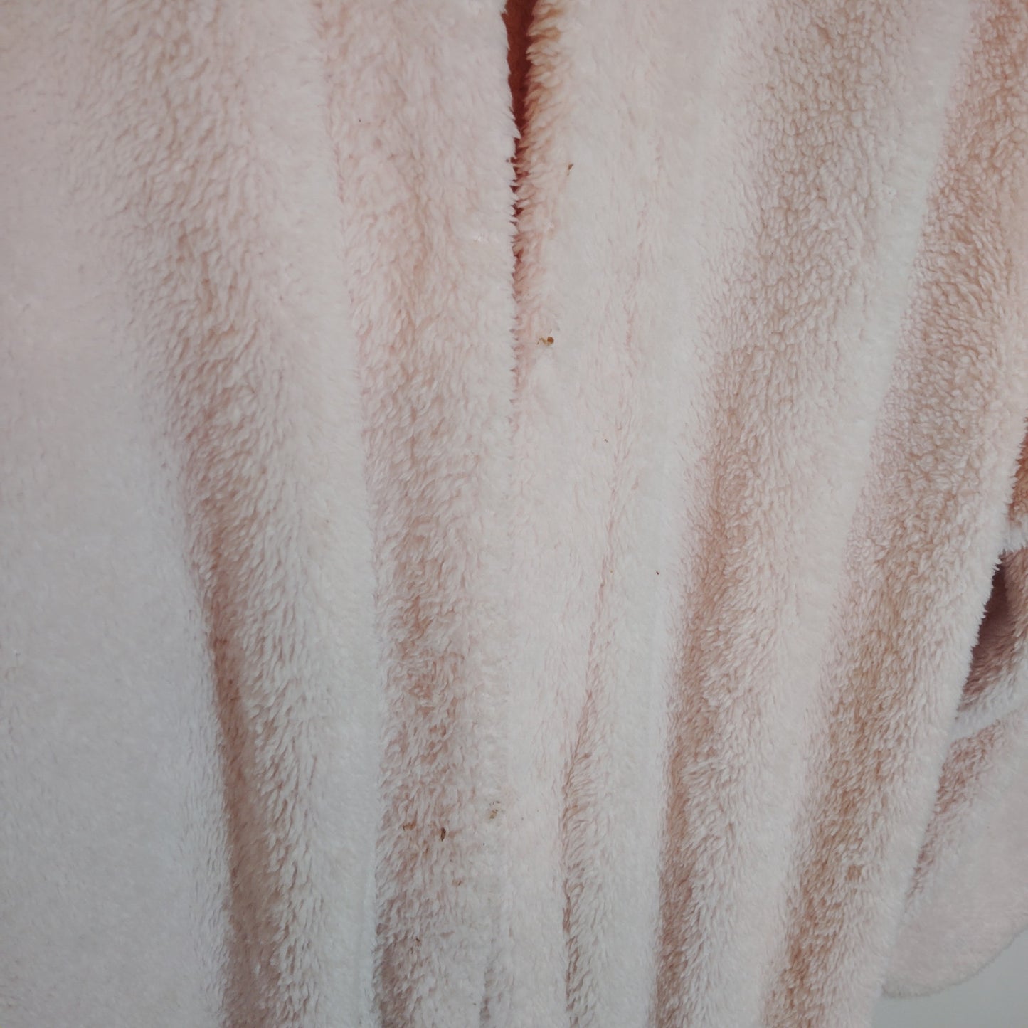 Bath & Body Works Pink Plush Robe L/XL Cozy Loungewear VTG Shawl Collar Fuzzy