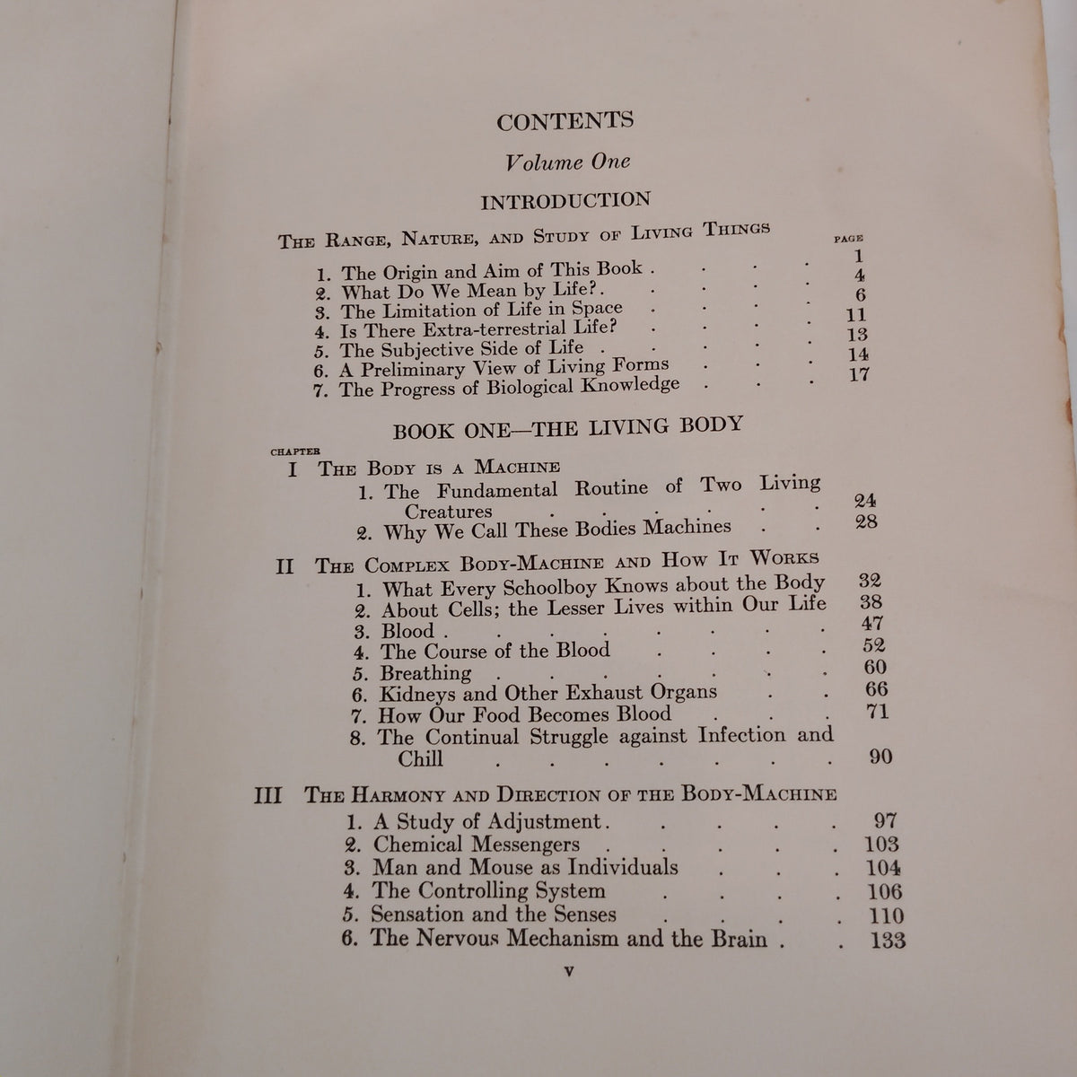 The Science of Life, Volumes I-IV - 1931 H.G. Wells First Edition Set