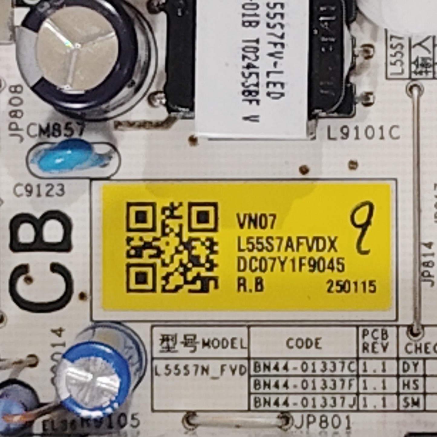 LG Main Board + Power Supply OEM Set EAX67872801 LGP32-17U1 REV1.0 32" TV