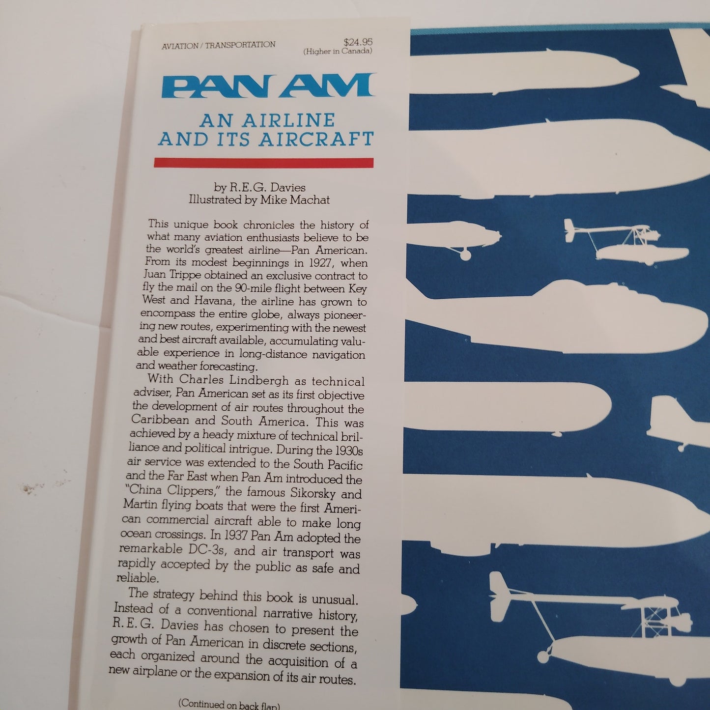 Pan Am: An Airline and Its Aircraft - R.E.G. Davies & Mike Machat HC 1st Edition