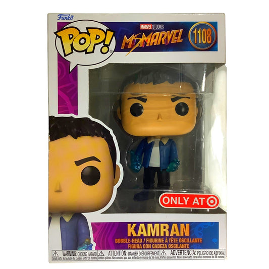 Funko POP #1108! Ms. Marvel - Kamran Special Edition, NIB, FAC-053571-22174