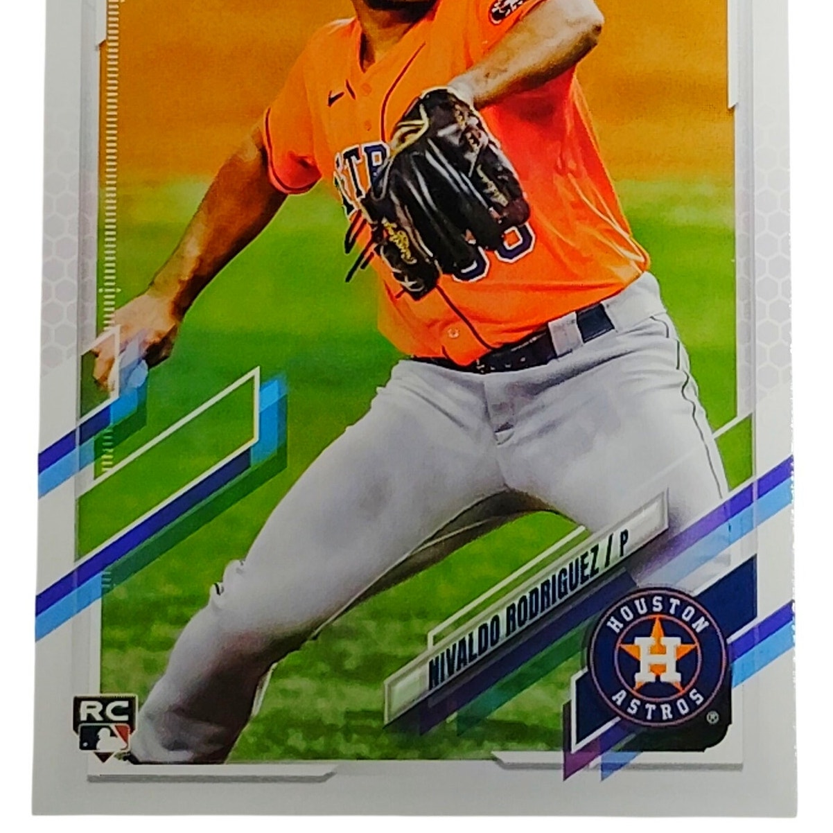 2021 Topps Update Nivaldo Rodriguez RC Houston Astros Pitcher Card #US107 VG/EX