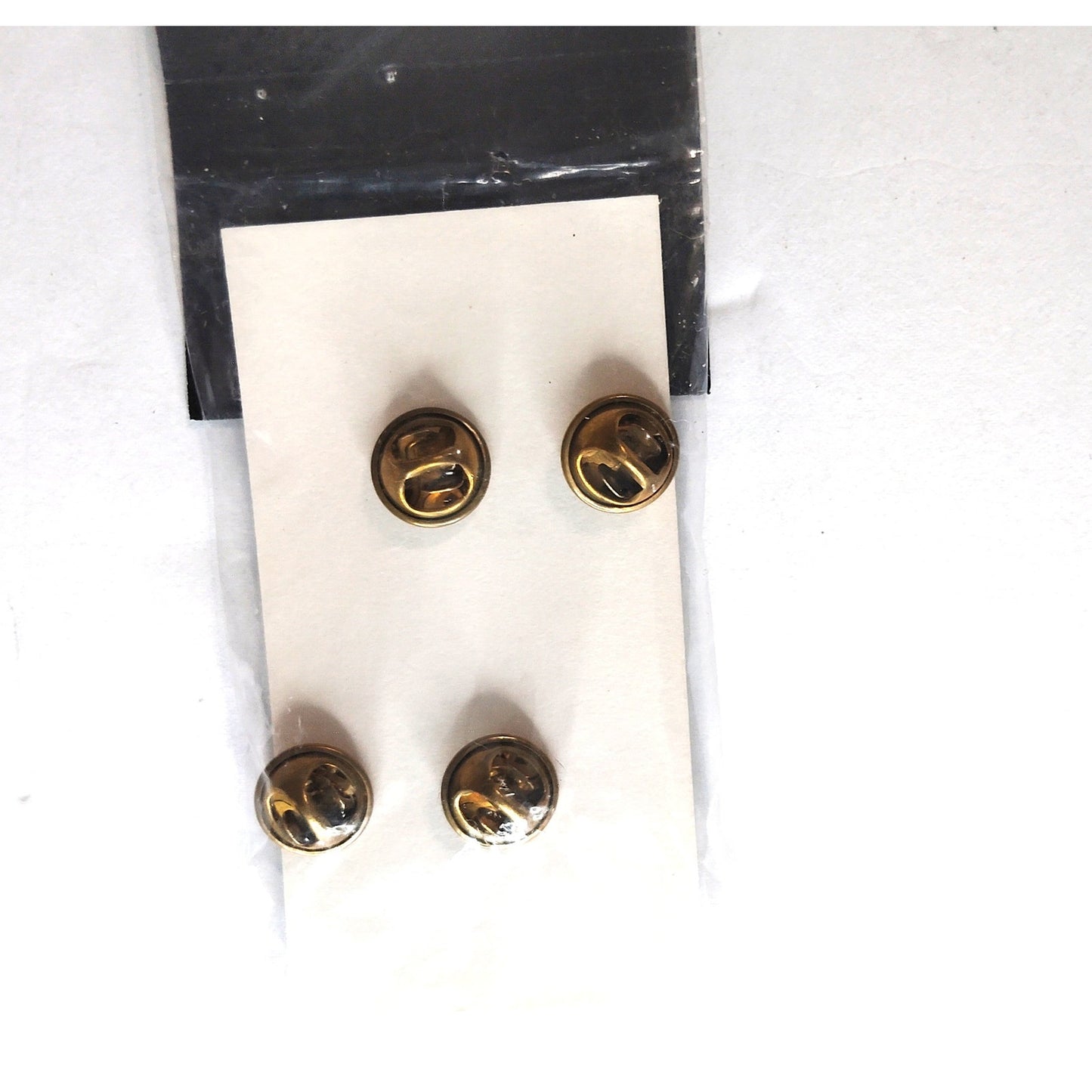 USMC Sergeant Major SgtMaj Rank Novelty Hat Lapel Pin Set Black 1‑1/2" × 7/8"