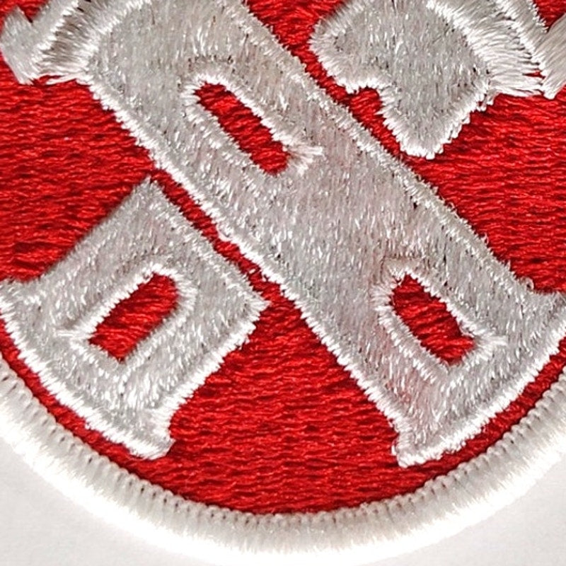 US Army 16th Engineer Brigade Novelty Patch Full Color 2‑1/8" Sew‑On Embroidered